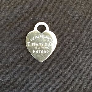 Tiffany & Co heart pendant